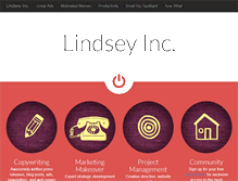 Tablet Screenshot of lindseymurphy.com